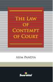 THE LAW OF CONTEMPT OF COURT